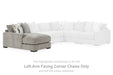 Aslan Court - Laf Corner Chaise - Pebble Benchcraft®