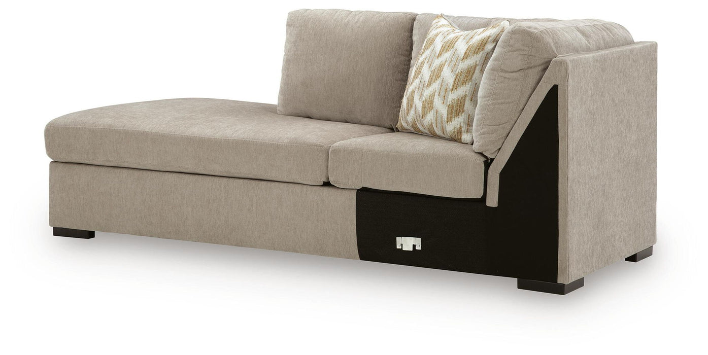 Bridgepoint - LAF Corner Chaise - Stone Signature Design by Ashley®