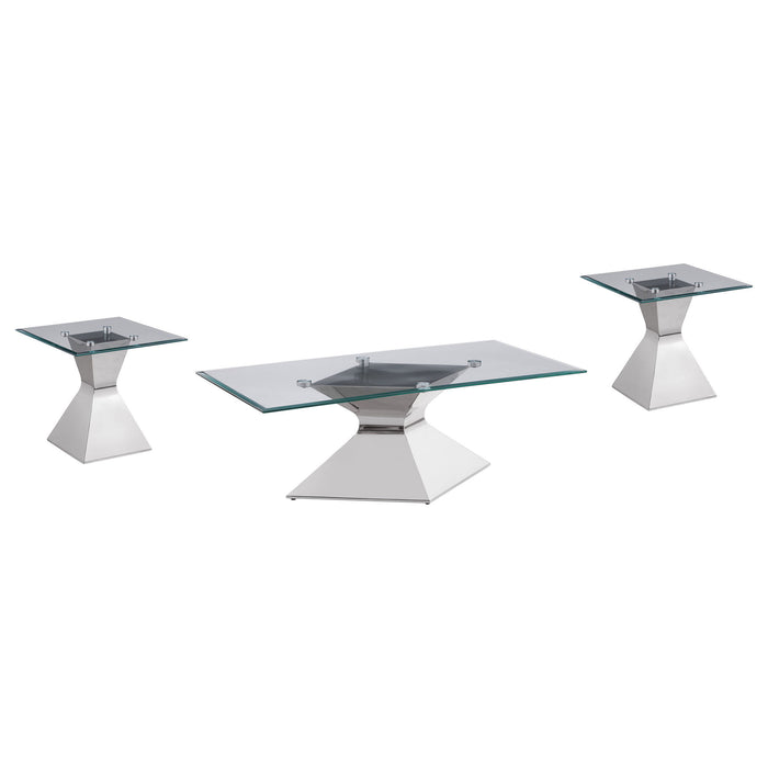Exeter - Rectangular Coffee And End Table Set Furniture Max