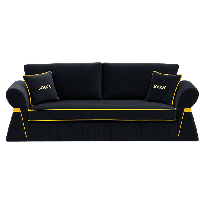 3 Seater Sofa & Pocket Coils And Foam Cushion Home Essentials