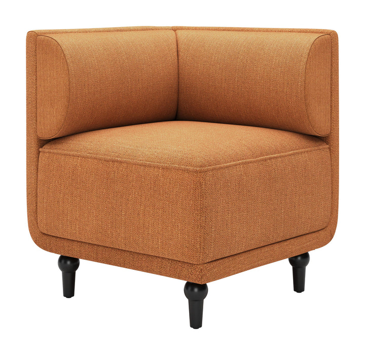 Malben - Corner Chair - Brown Zuo Modern