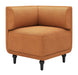Malben - Corner Chair - Brown Zuo Modern