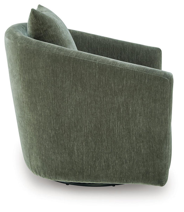 Leastow - Swivel Accent Chair - Loden Signature Design by Ashley®