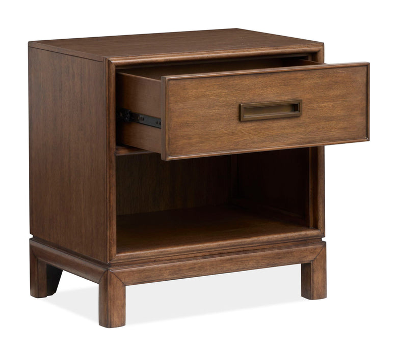 Ridgefield - Open Nightstand - Russet Magnussen Furniture