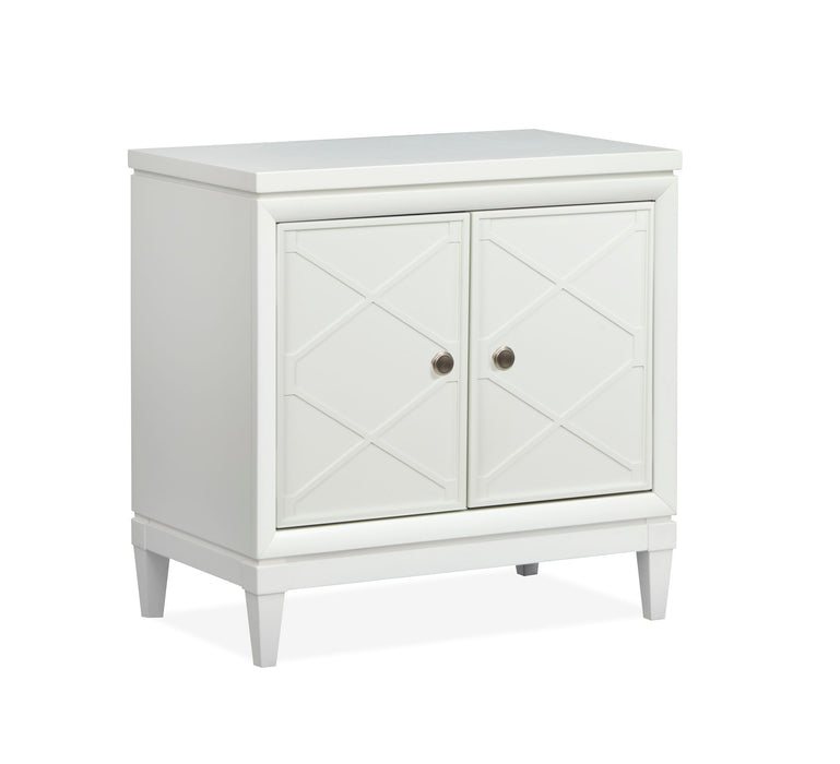 Springhouse - Door Nightstand - Whisper White Magnussen Furniture