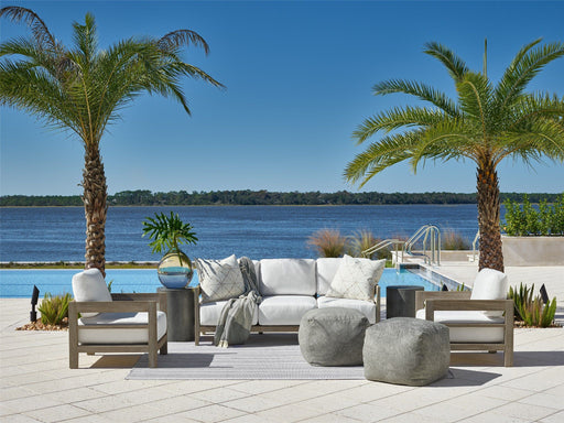 Bottega - Outdoor Ottoman, Special Order - Gray Universal Furniture