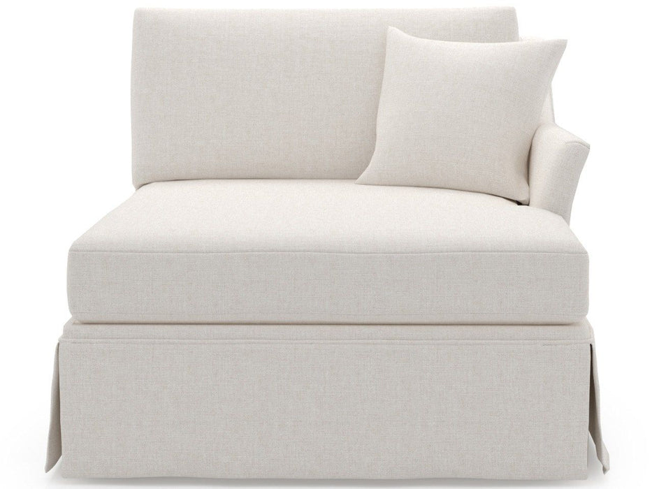Madison - Skirted Chaise RAF, Special Order - White Universal Furniture