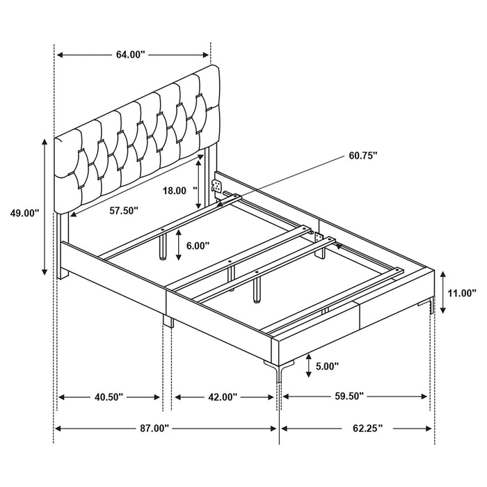 James - Panel Bed Furniture Max