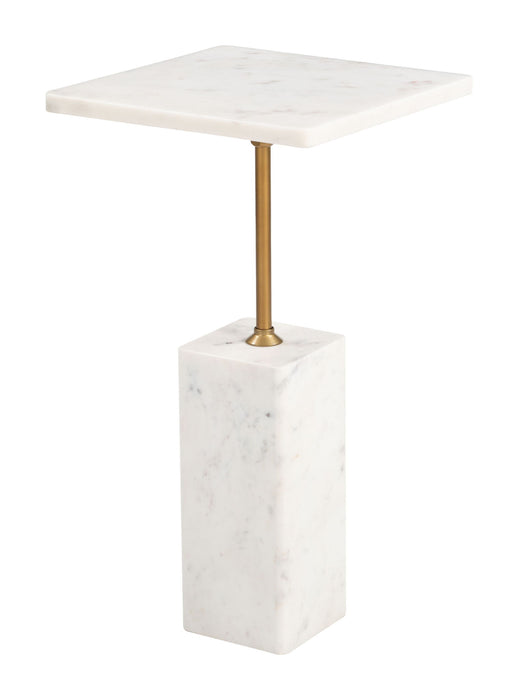 Naht - Side Table - White Zuo Modern