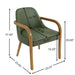 Dining Upholstered Armchairs (Set of 2) Noble House