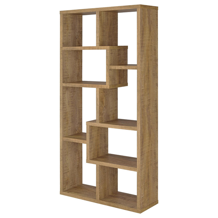 Currey - 6 Shelf Bookshelf - Mango Color Furniture Max