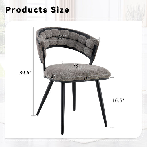 Dining Chairs For Dining Room & Kitchen (Set of 2) Home Essentials