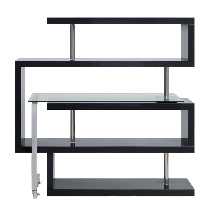 Buck II - Writing Desk With Bookshelf ACME