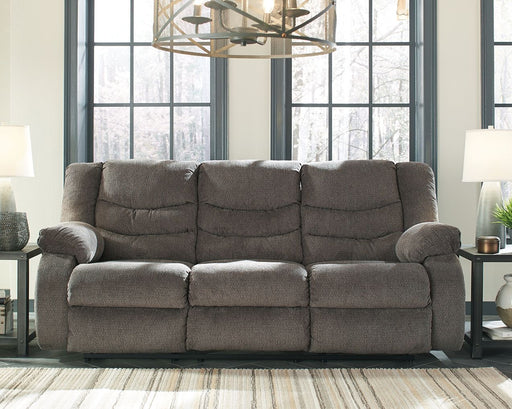 Tulen - Reclining Sofa - Gray Signature Design by Ashley®