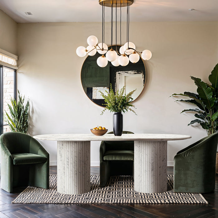 Messina - Dining Table Meridian Furniture