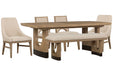 Tristan - Extendable Trestle Dining Table Set Magnussen Furniture