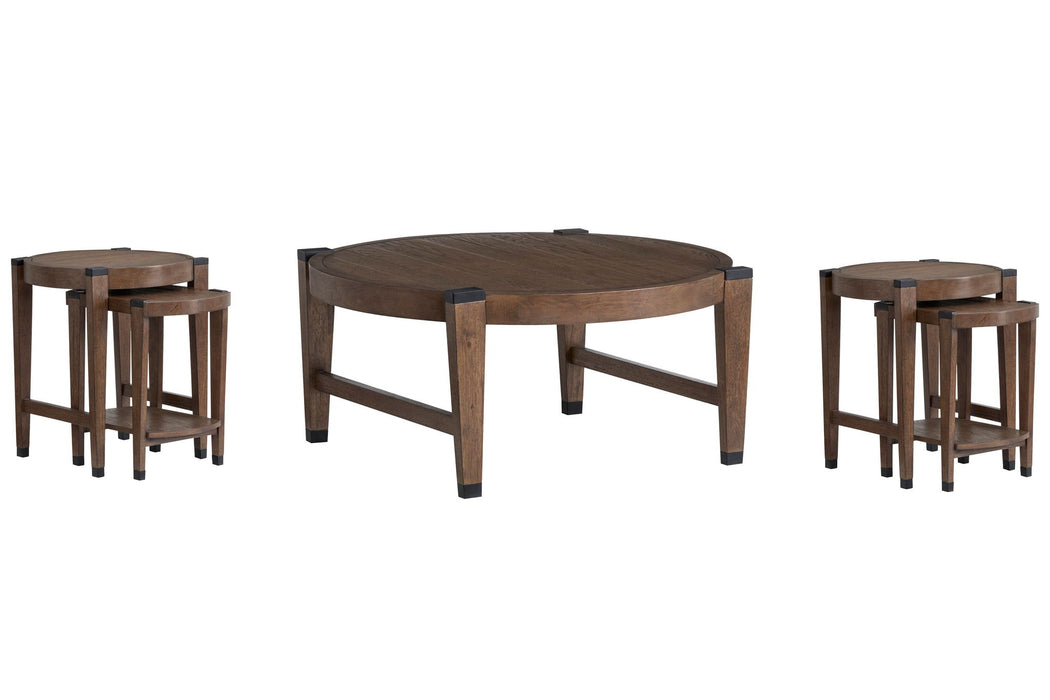 Kaysen - Round Cocktail Table Set Magnussen Furniture