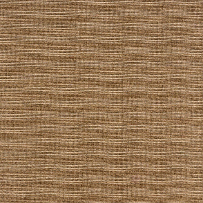 4' X 6' Striped Stain Resistant Indoor / Outdoor Area Rug - Tan