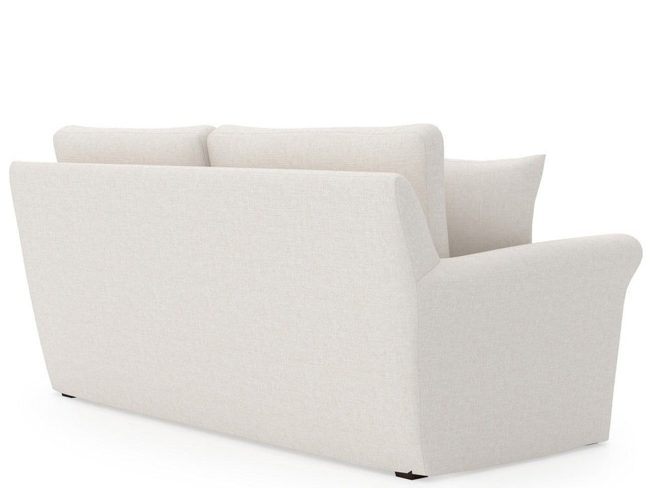 Clermont - Slipcover Loveseat LAF, Special Order - White