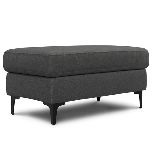 Ava - Versatile Mid Century Ottoman Simpli-Home