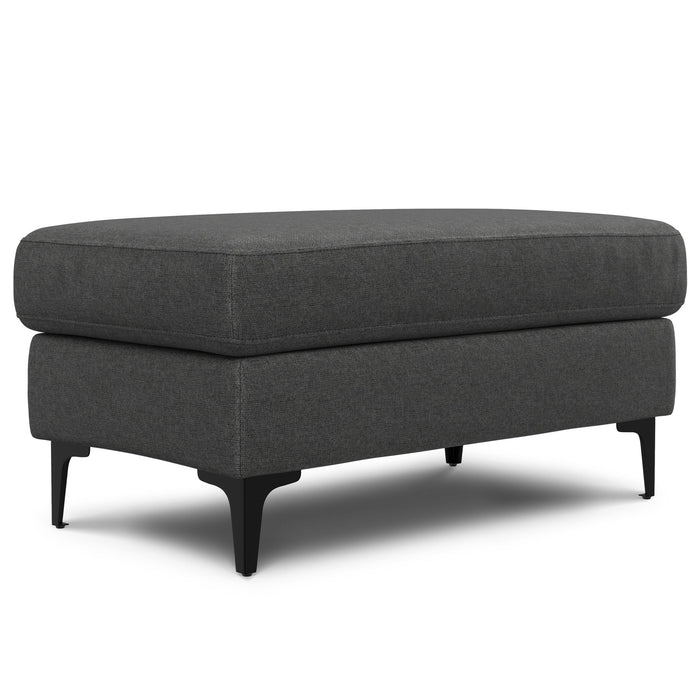 Ava - Versatile Mid Century Ottoman Simpli-Home