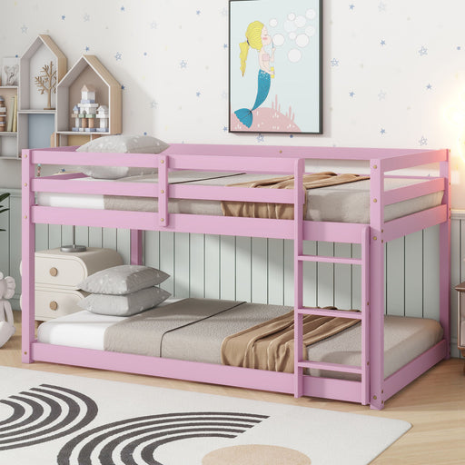 Floor Bunk Bed & Ladder Home Essentials