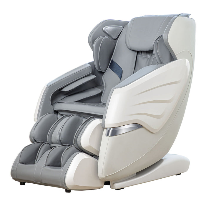 Bosscare - 2023 Brand New Update Gr8686 Massage Chairs With Ai Voice, App Control Sl Track Zero Gravity Full Body Massage Recliner - Gray Daily Nest
