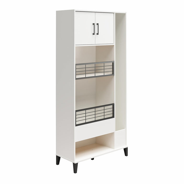 Sports Storage Cabinet - White