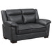Jacob - Loveseat With Pillow Top Arms Upholstery - Gray Furniture Max