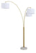 Valo - Metal Arc Lamp - Gold Finish Signature Design by Ashley®