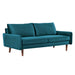 Upholstered Loveseat Sofa, 2 Seater Couch For Living Room Apartment US Pride