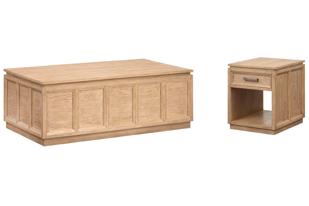Burnham - Lift Top Storage Cocktail Table Set Magnussen Furniture