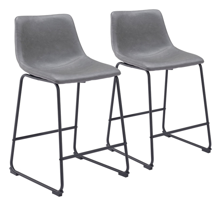 Smart - Counter Chair (Set of 2) Zuo Modern