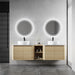 Mounted Bathroom Vanity With Art Sink, 1 Storage Shelf, Soft Close Door Home Essentials