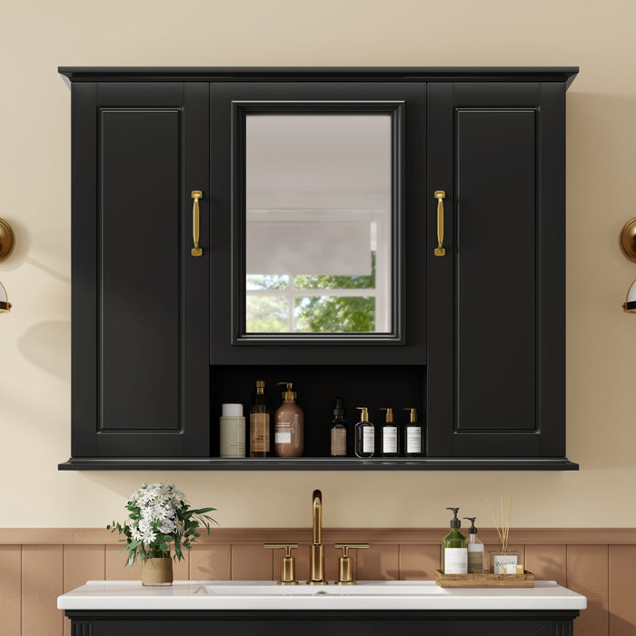 Modern Wall Mounted Medicine Cabinet With Mirror Hearth and Haven