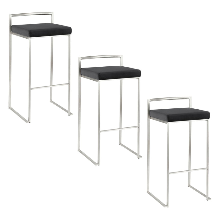 Fuji - Contemporary Stackable Design Barstool Lumi Source