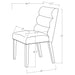 Highmore - Upholstered Dining Side Chair (Set of 2) Furniture Max