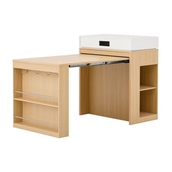 Extendable Dining Table With Folding Top Hearth and Haven