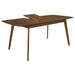 Carson Carrington - Extension Leaf Dining Table - Walnut Furniture Max