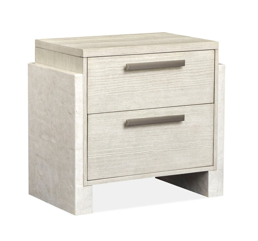 Lorelei - Drawer Nightstand - Misty Cloud Magnussen Furniture
