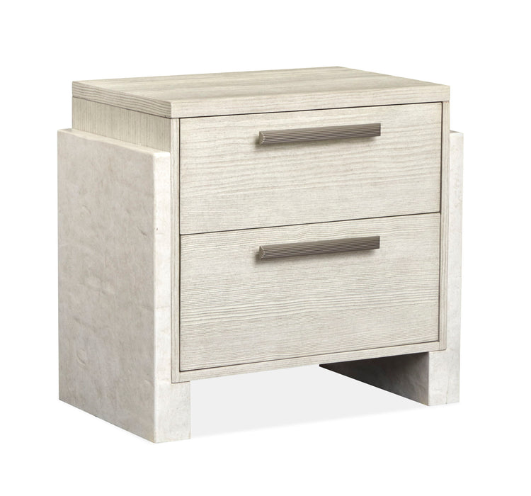 Lorelei - Drawer Nightstand - Misty Cloud Magnussen Furniture