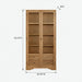 Tall Display Cabinet With Glass Doors Bernards Furniture