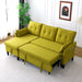 L-Shaped Reversible Chaise Sectional Sofa With Storage Home Essentials
