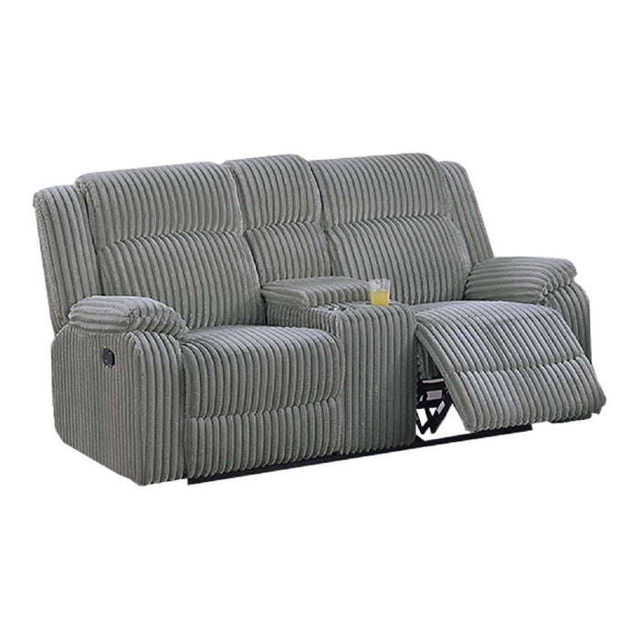 Motion Loveseat With Console Home Essentials
