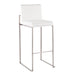 Fuji - Contemporary And Modern Elegance High Back Barstool Lumi Source