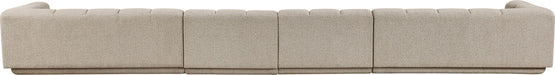 Modari - Sectional - Beige Meridian Furniture