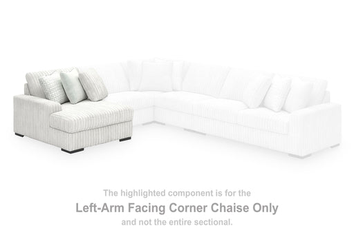 Stupendous - LAF Corner Chaise - Alloy Signature Design by Ashley®