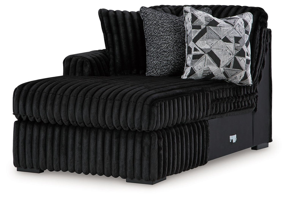 Midnight-Madness - 3 Piece Sectional Signature Design by Ashley®