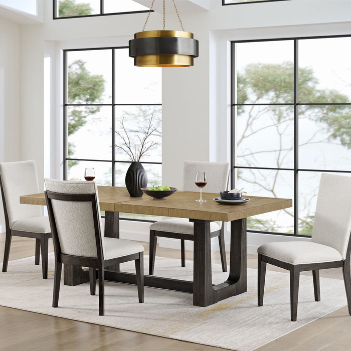 Table With Trestle Base Emerald Home
