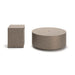 Midnight Mountain - Round Fire Pit With Tank Cover - Light Brown Signature Design by Ashley®